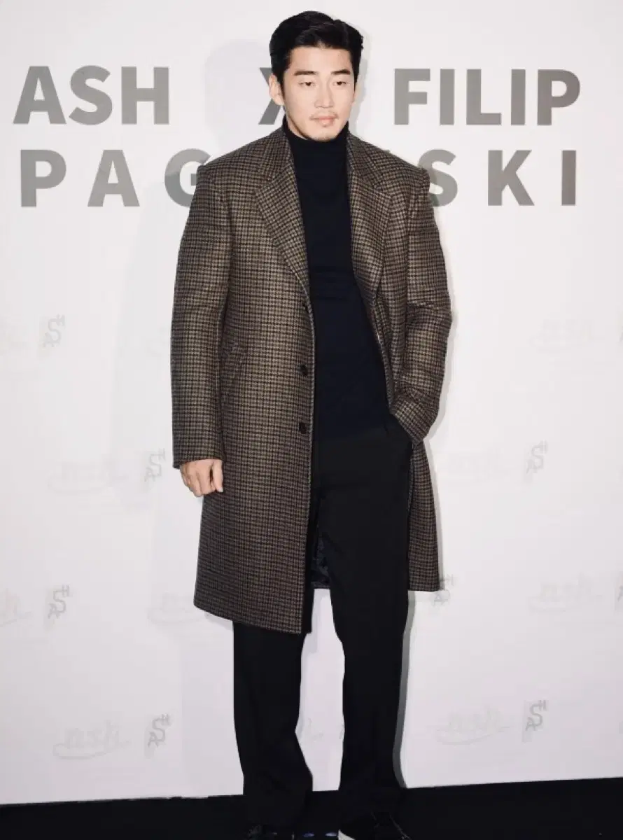 폴스미스 브라운 코트 paul smith feather coat